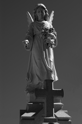 Angel Photograph taken in Cemeteries in New Orleans Area