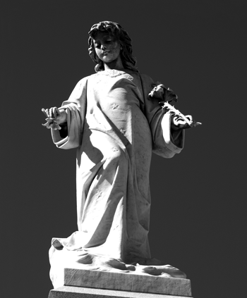 Angel Photograph taken in Cemeteries in New Orleans Area