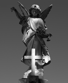Angel Photograph taken in Cemeteries in New Orleans Area
